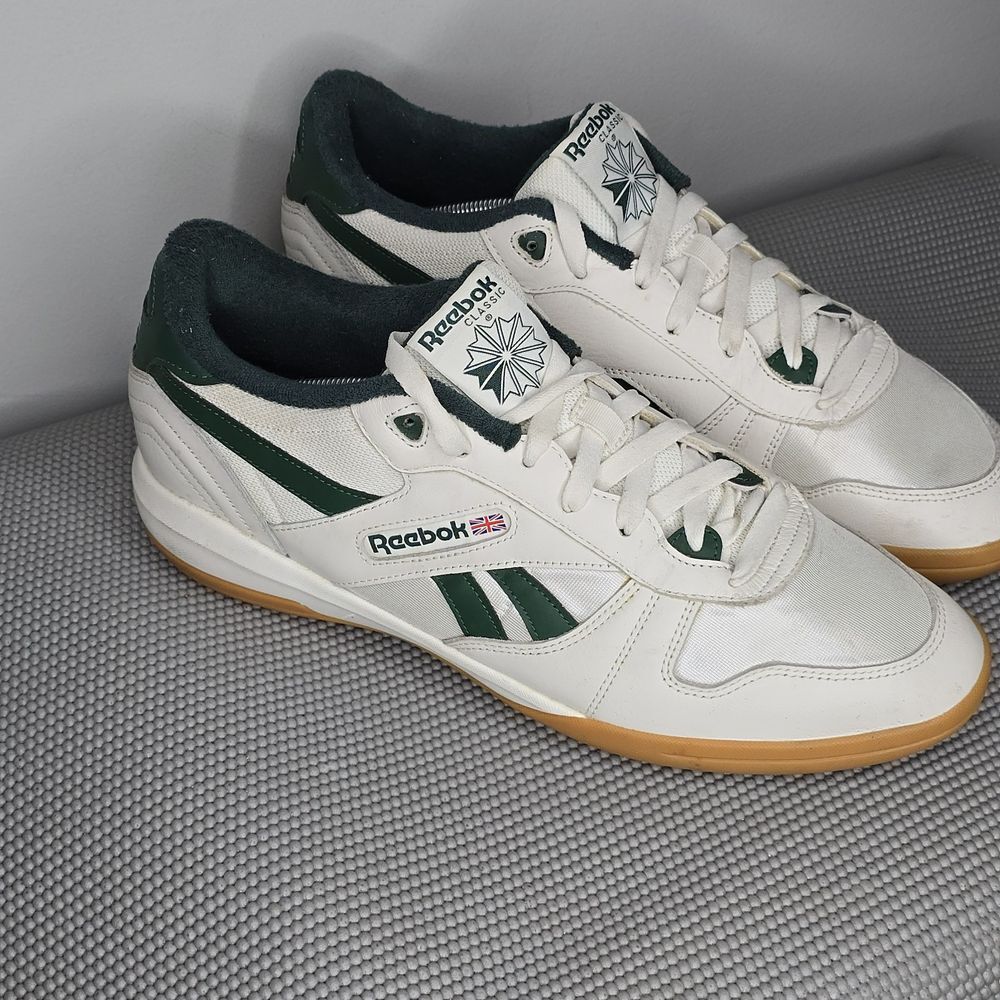 Reebok Unphased Pro DV4086 Mens SZ 13 White Leather Lace‎ Up Lifestyle Sneakers